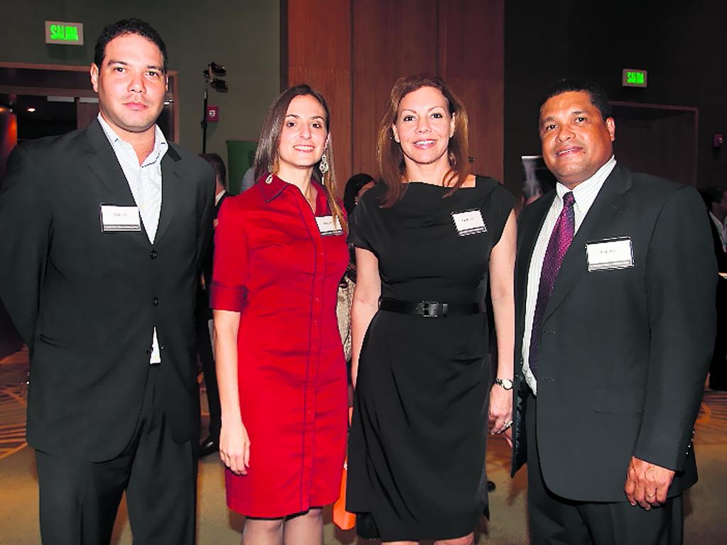 Luigi Bemporad, Carmen Castro, Elizabeth Rodríguez y Juan Delgado.()