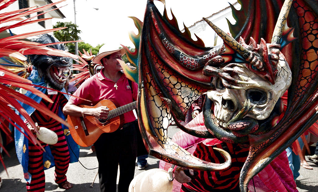 Histórico. La danza de los diablicos sucios es la más antigua, y con el tiempo se les incorporaron nuevos elementos.()