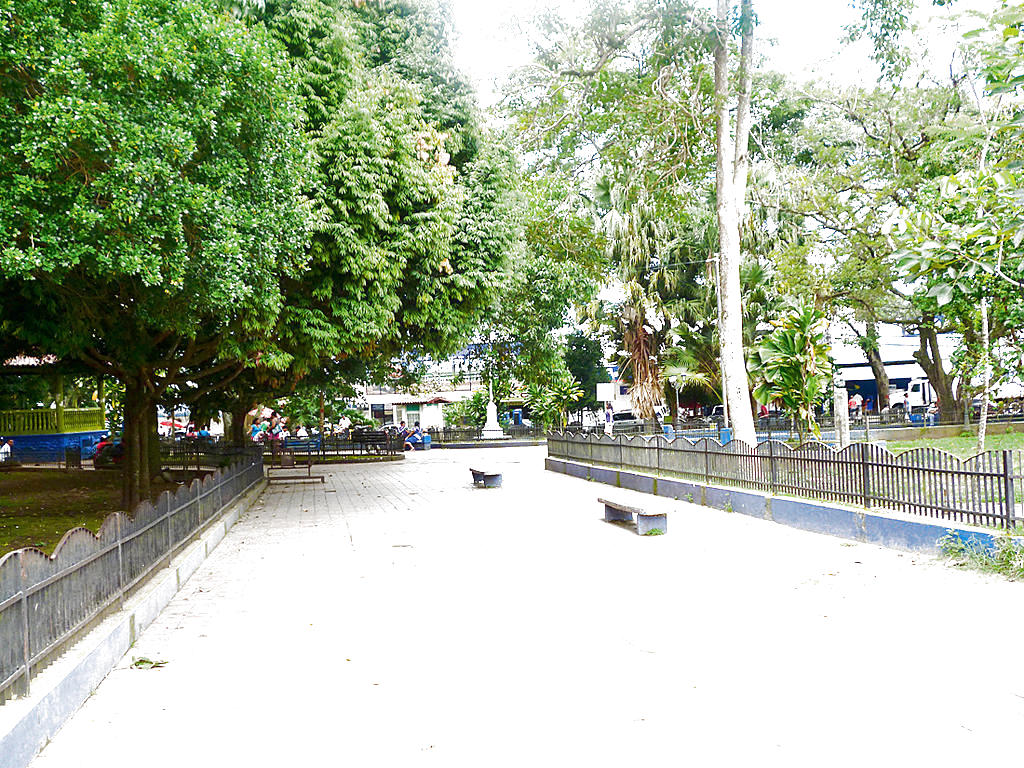 Diferencia. Despejado el parque de Bugaba.(Damaris Flores)
