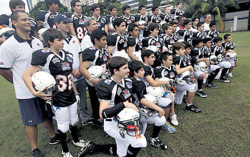 <p>Presentación. Equipo de la categoría Mini con su uniforme.</p>