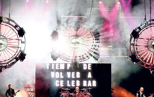 <p>Gira. La presentación del cantante en el Rod Carew.</p>