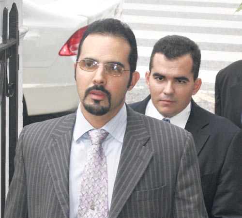 <p>Reacción. Barría dijo que fue sorprendido por la denuncia.</p>