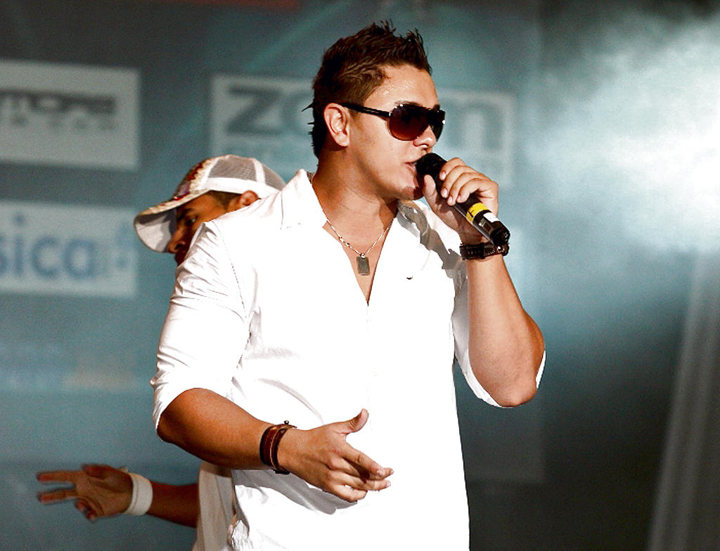 Compromiso. Joey Montana durante una presentación.()