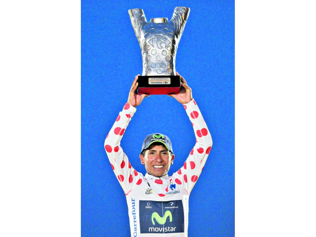 Nairo Quintana ganó la penúltima etapa del Tour de Francia. (EFE)