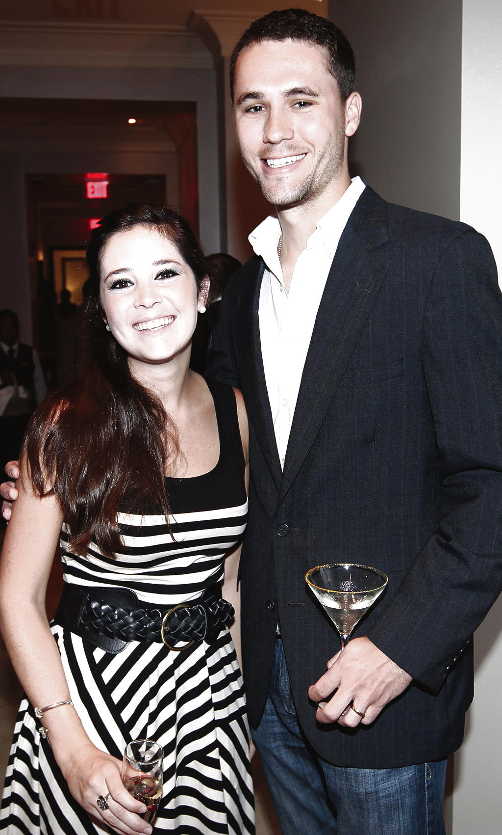 Josefina Lanza Castelli y Jon Champlin.()