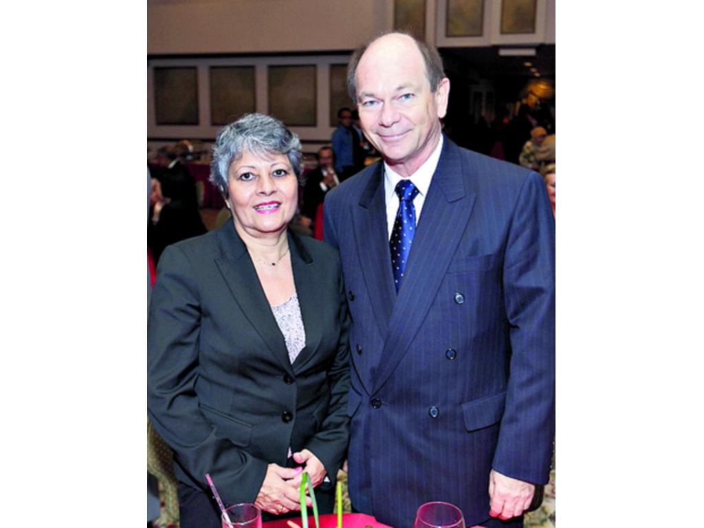 7. Fabiola Ramírez y Eric Wagner.