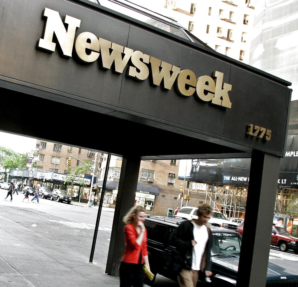 La Revista Newsweek será publicada hasta el próximo 31 de Diciembre del 2012. Foto/EFE.<br>