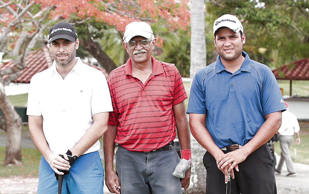 Gustavo Cárdenas, Bhaskar Patel y José Alberto Errante.()