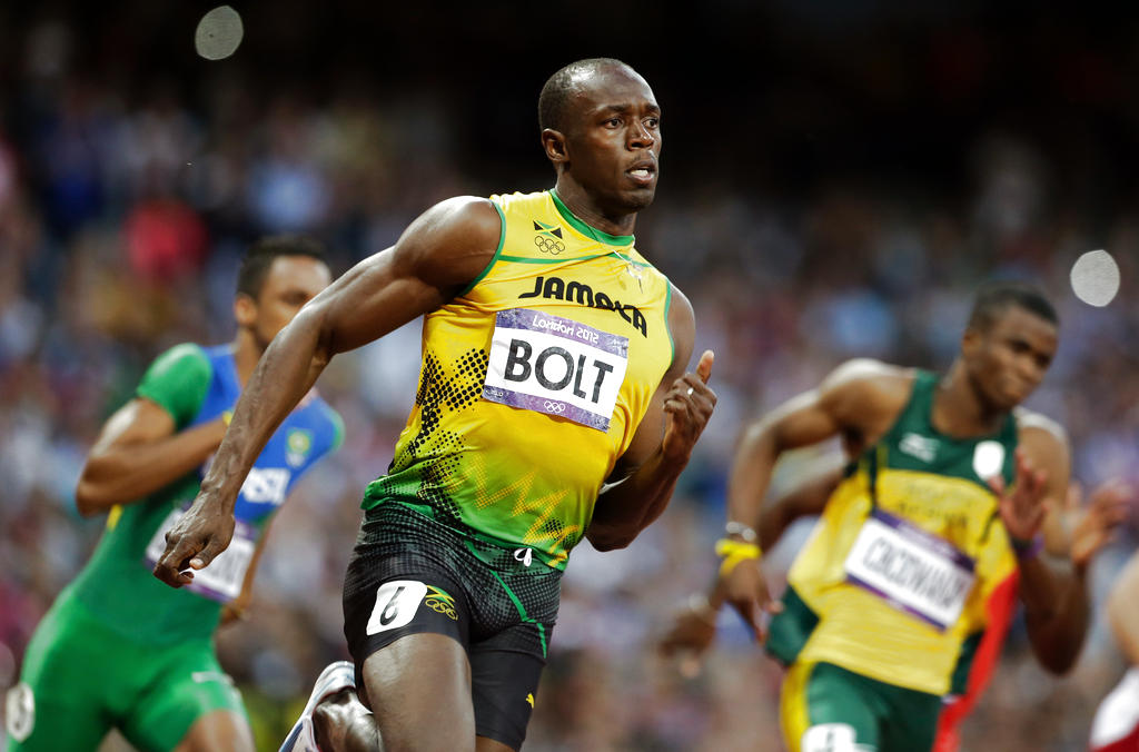 Usain Bolt. AP<br>