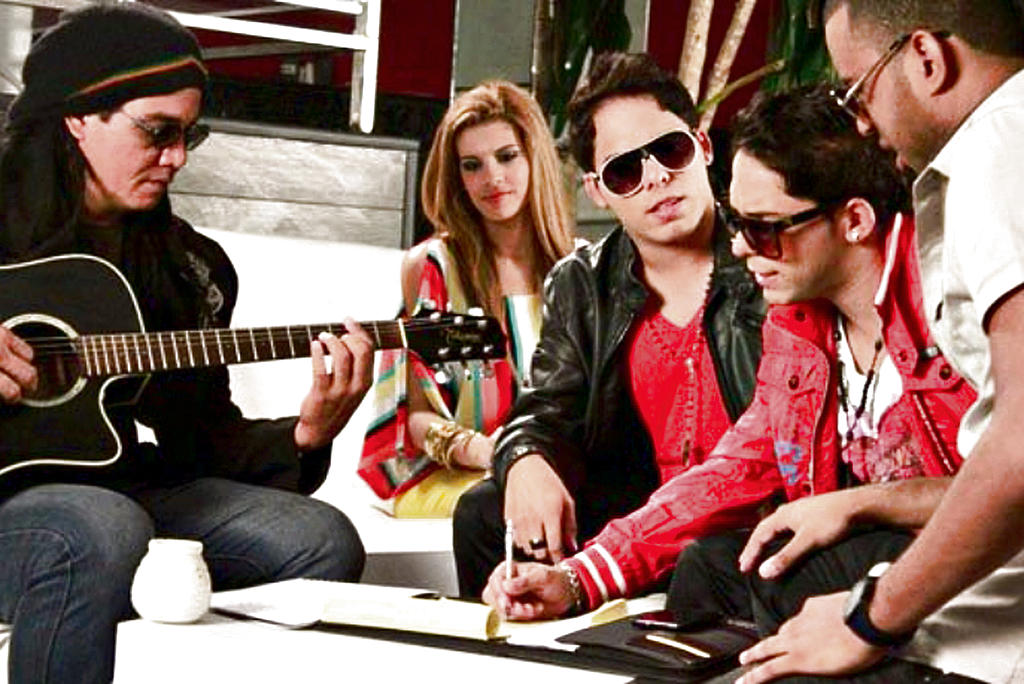 Video. Escena detrás de cámara del tema Te Amo(Cortesía)