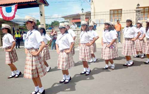 <p>Penonomé. Hubo mucho orden durante el desfile.</p>