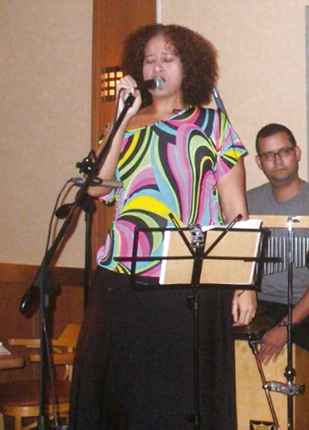 Cantante Baty Díaz.(Cortesía)