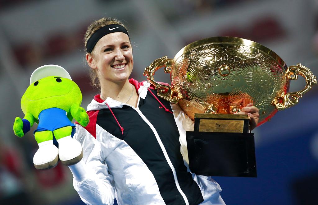Azarenka derrota a la rusa María Sharapova. Foto: EFE<br>
