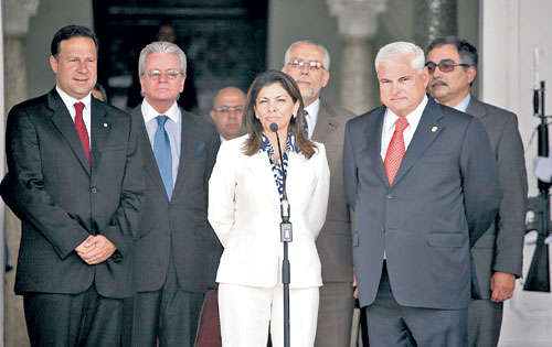 <p>Vecina. Chinchilla también estuvo en el país.</p>