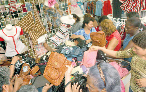 <p>Mercado. La ropa registra un incremento sustancial.</p>