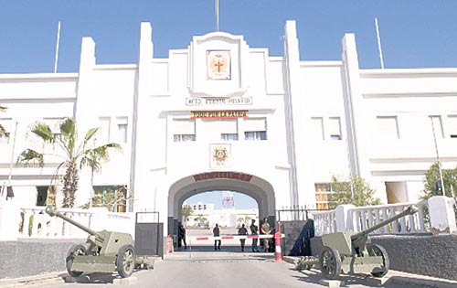 <p>Ubicación. Regimiento de Infantería Soria número 9 al que pertenecían los soldados fallecidos.</p>