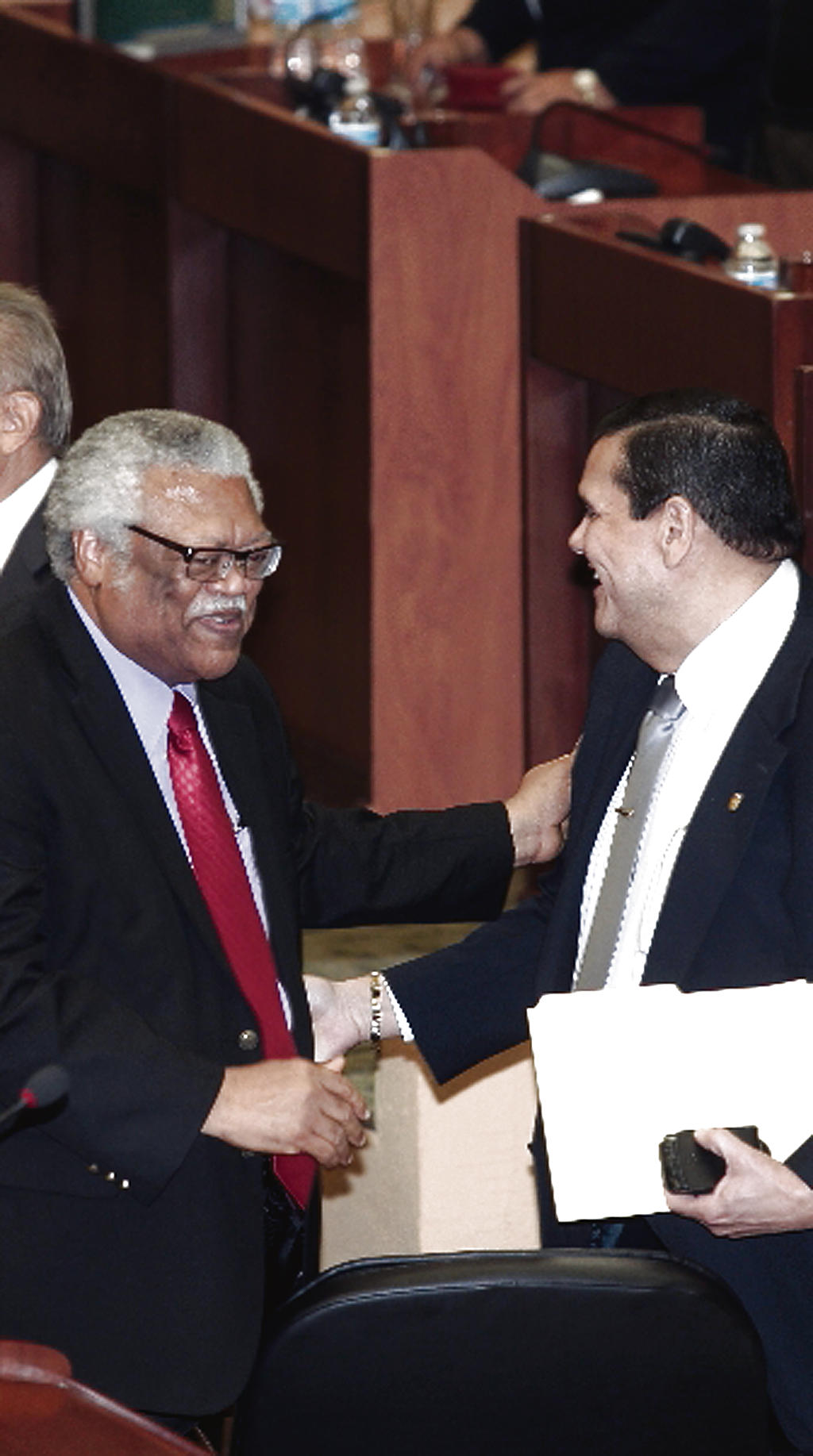 Mitchell con Gálvez(Noriel GutiÉrrez)