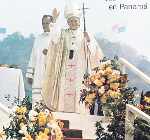 <p>La foto que inspiró el monumento en Albrook.</p>