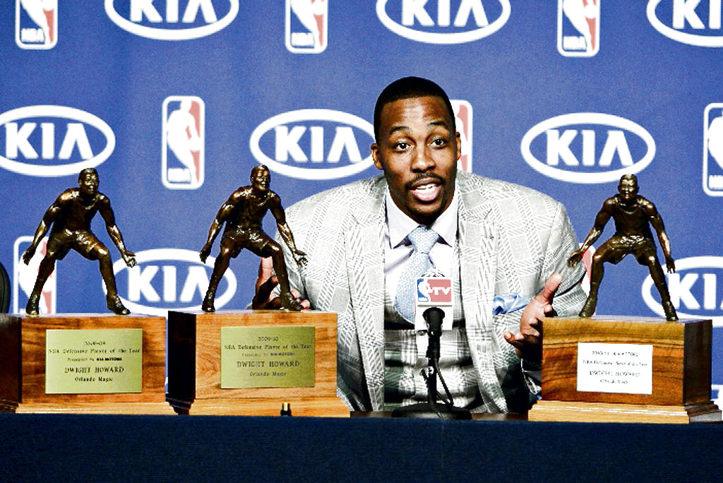 Estrella. Dwight estuvo ocho campañas en Orlando.(AP)