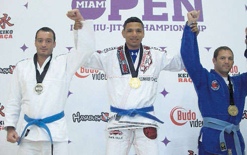 <p>Podio. Imágenes de cuando ganó el Panamericano.</p>