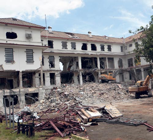 <p>Ubicación. La antigua embajada de Estados Unidos.</p>