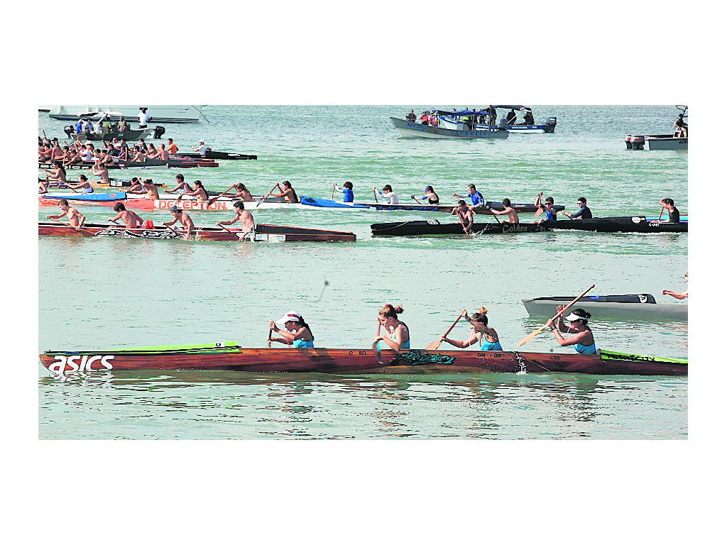 Decididas. Las chicas del cayuco Río Teta salieron con todo.(Víctor Arosemena)