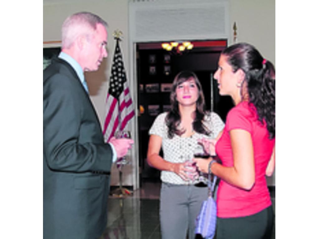 2. Christopher Church, Antonella Finis y Catherine Fabiano.