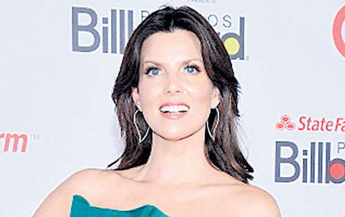 <p>Maritza Rodríguez. Lució muy sexi y elegante con un vestido corte sirena, verde esmeralda. </p>