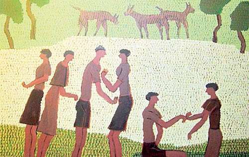 <p>Verde, el color relajante.</p>