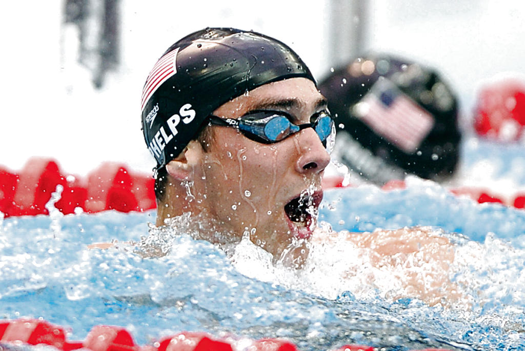 Meta. Phelps piensa retirarse este año de la natación.(AP)