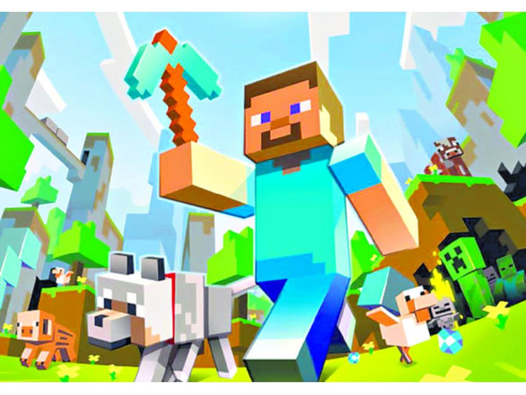 Minecraft. El videojuego independiente de construcción, de tipo mundo abierto en el que el jugador puede crear desde cero el mundo que desea jugar, ha ocupado el cuarto lugar de las búsquedas de Yahoo! entre los fanáticos y los que no terminan de entend