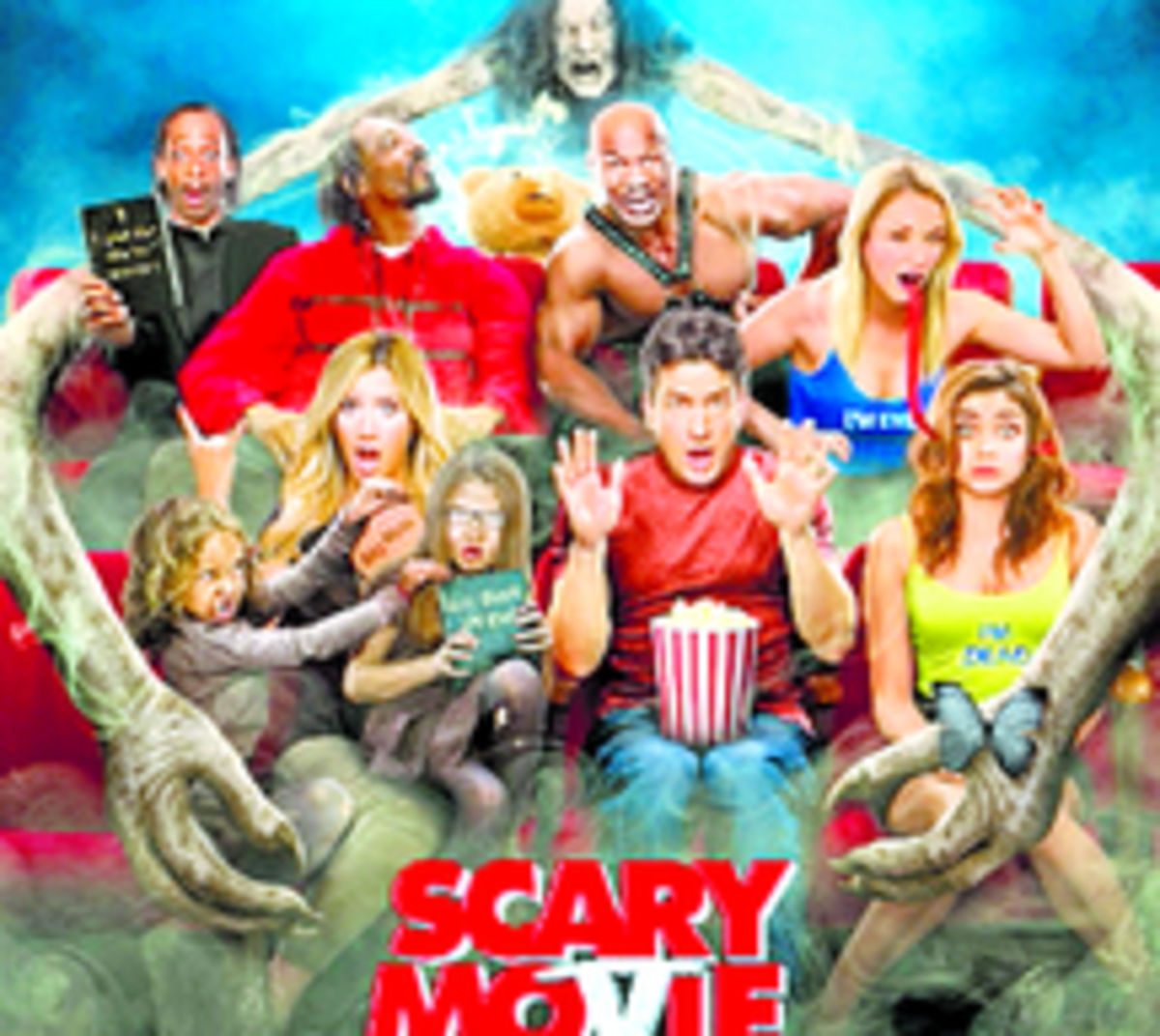En esta nueva entrega de la famosa y divertida saga Scary Movie, una pareja comienza a sospechar que hay una presencia maligna en su casa, por lo que instalan cámaras de seguridad para luego descubrir qué está pasando.( scary movie v)