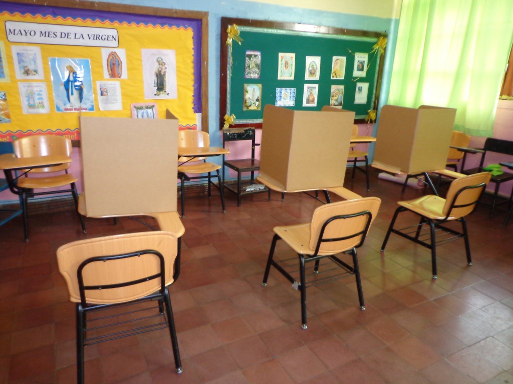 Todos listo para recibir a los perredistas. Foto/Melquiades Vásquez