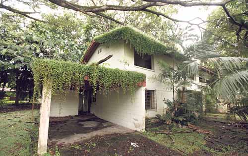 <p></p><p></p><p>Deterioro. Es habitual observar estructuras abandonadas.</p>