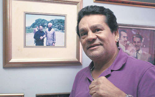 <p>Boxeador. Roberto Mano de Piedra Durán jugará. </p>