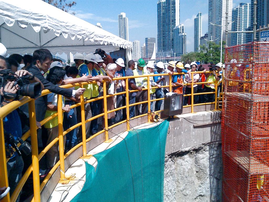 Esta obra, que impactará directamente a más de 30% de la población de Panamá y San Miguelito que no cuentan con servicio de alcantarillado. Foto/Jesús Simmons<br>