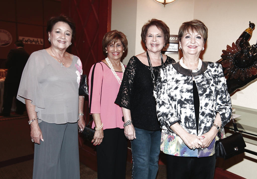Haydee de García, Vilma Reina, Ana Elena Motta y Esperanza de Heras.(Abel Rodríguez)