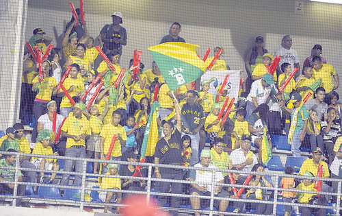 <p>Afición.La fanaticada bocatoreña apoyó con todo.</p>