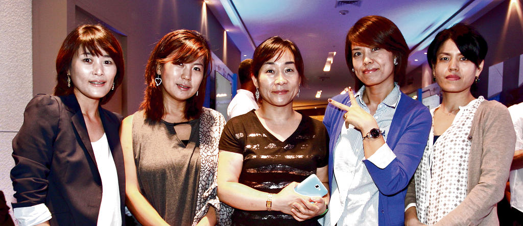 Jennifer Kim, Julie Park, Kyumi Yun, Silvia Kim y Jenny Park.()