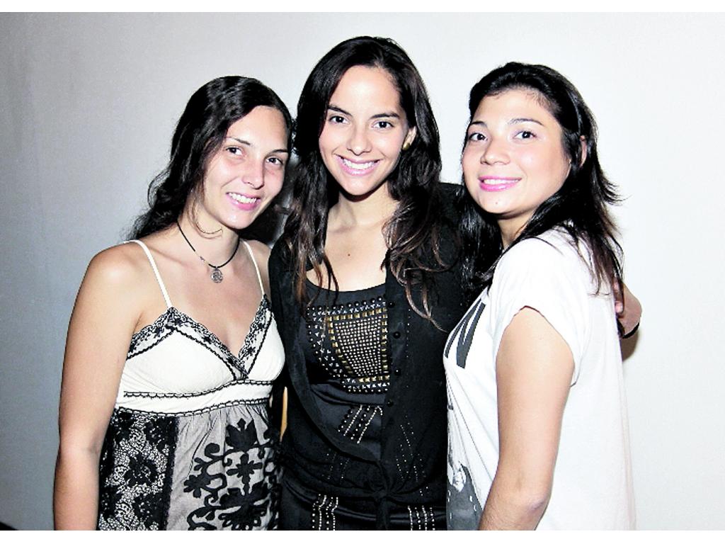 12. Gaby Sarasqueta, Gaby García y Alejandra Alvarado.()