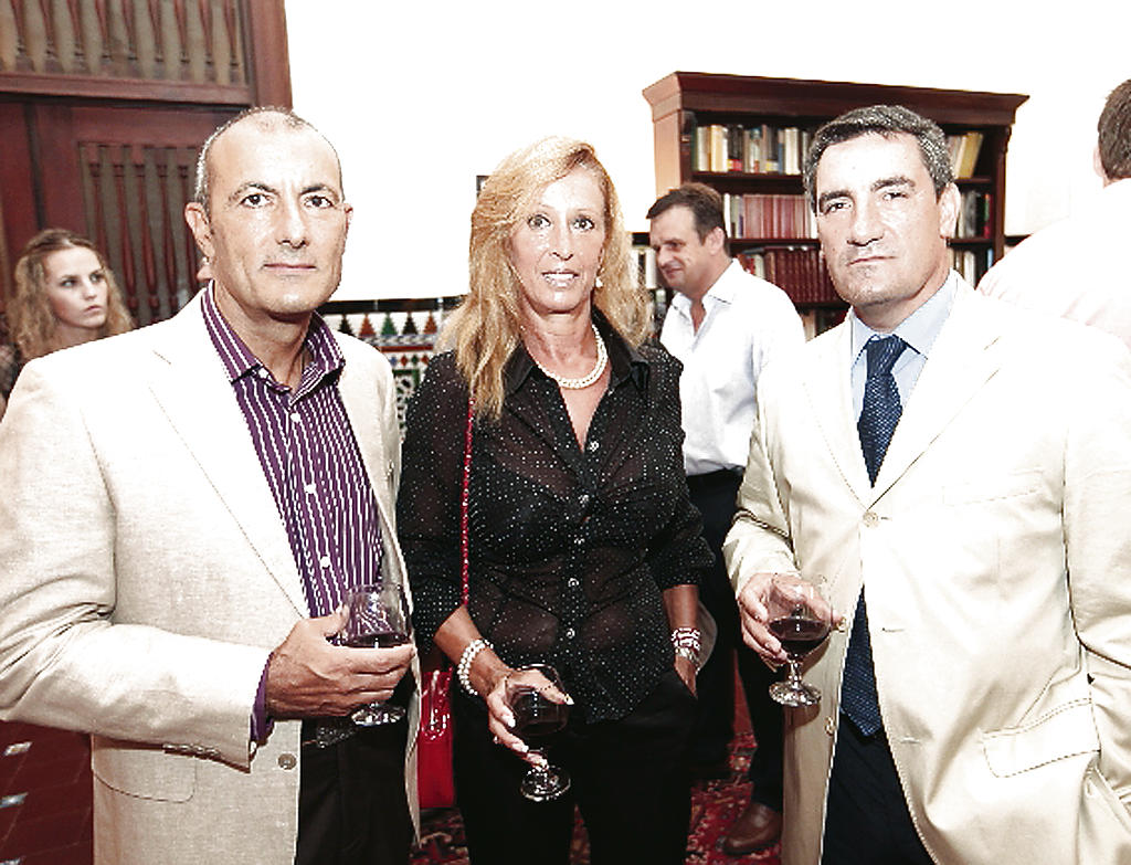 Juan Martínez, Pilar Tejada y Juan Carlos García.()