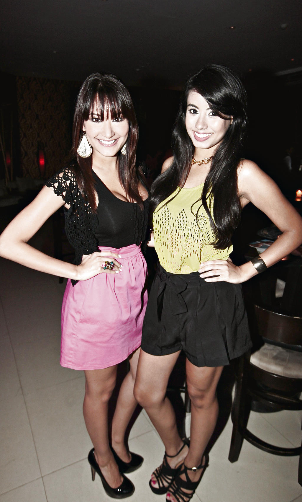 Nadya Hendricks y Jenny Cuevas.()
