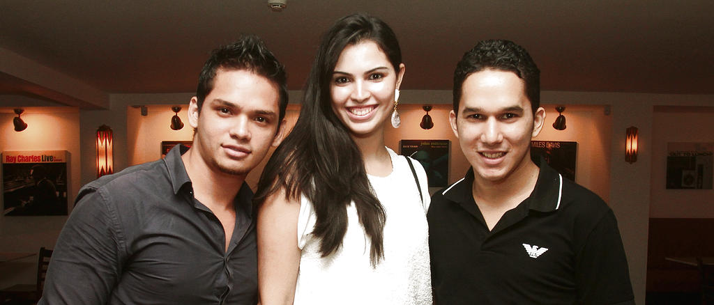 Luis Santamaría, Marissa Crespo y Elías Jiménez.()