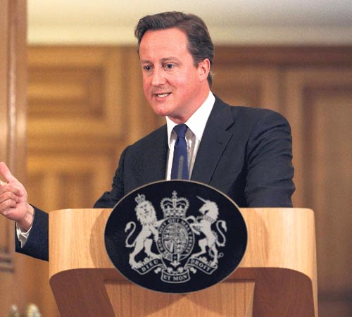 <p>Detalles. El primer ministro David Cameron, asume la responsabilidad sobre el caso.</p>