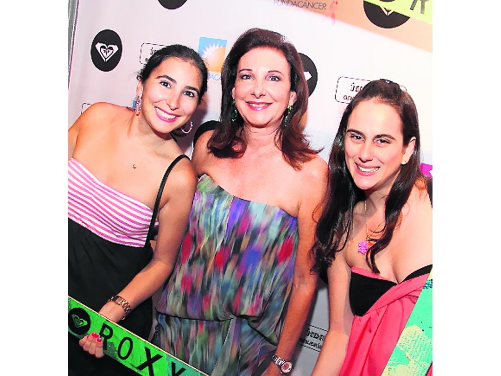 Perla Lalo, Dellie Tarazi y Aliza Lalo.()