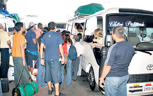 <p>Viaje. Transportistas garantizan el servicio.</p>