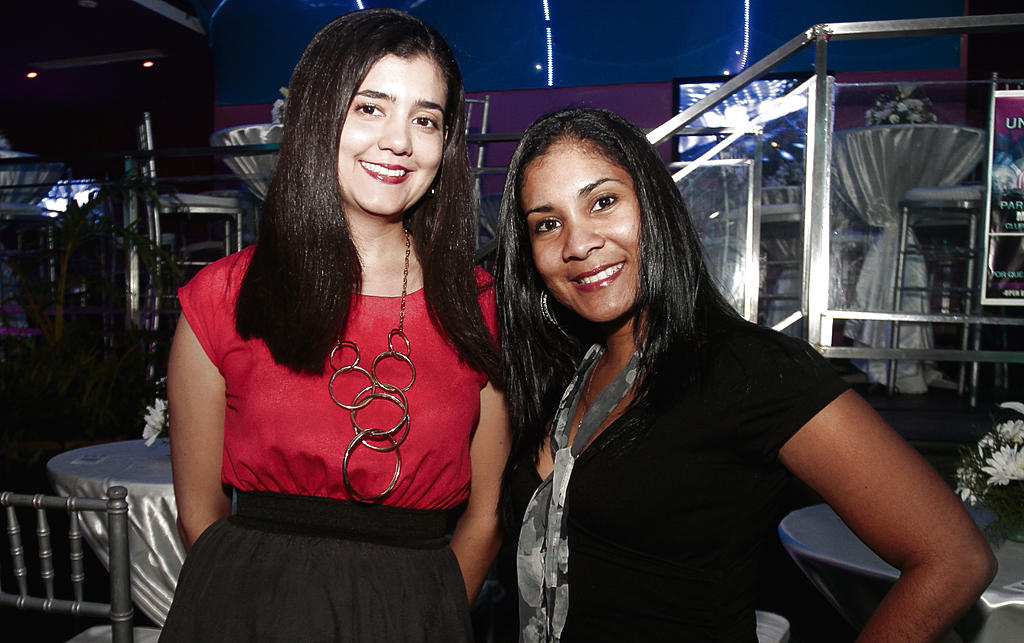 Priscilla Guadrón y Oriana Ceballos.()