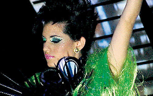 <p> Sara Castro encantó.</p>