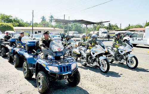 <p>Seguridad. La Policía está preparada.</p>