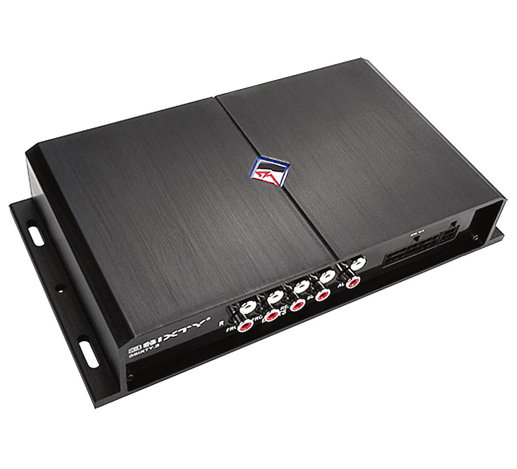 3Sixty.3 Procesador de señal definitiva de 8 canales, que viene con 8 entradas de RCA balanceadas, 248 bandas de ecualización, control de fase completa, para un sonido perfecto. ()